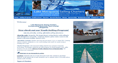 Desktop Screenshot of lakemacquariesailingcharters.com.au